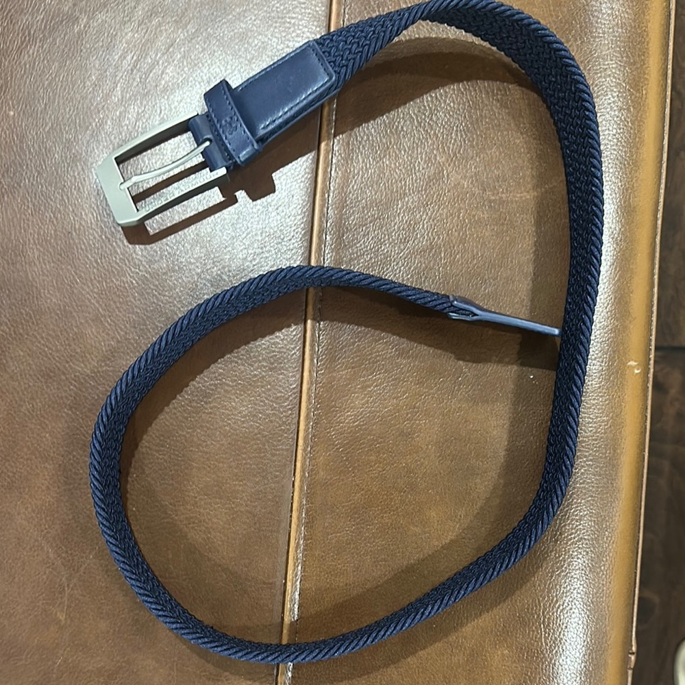 Under Armor Men's Navy Braided Belt
